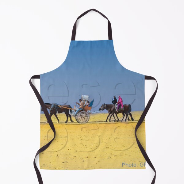 Item preview, Desert rose, egyptian horse carriage and horses with locals travelling designed and sold by rfbtrade.