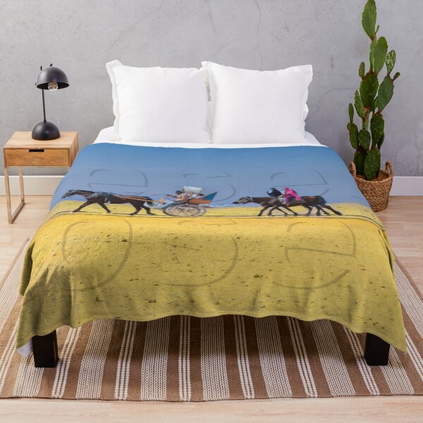 Item preview, Desert rose, egyptian horse carriage and horses with locals travelling designed and sold by rfbtrade.