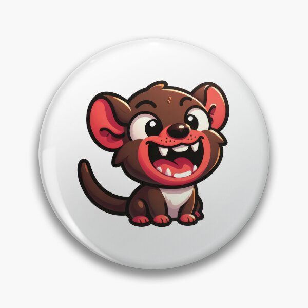 Item preview, Cute Tasmanian Devil Sticker – Adorable Chibi Aussie Animal designed and sold by LunaPixelStudio.