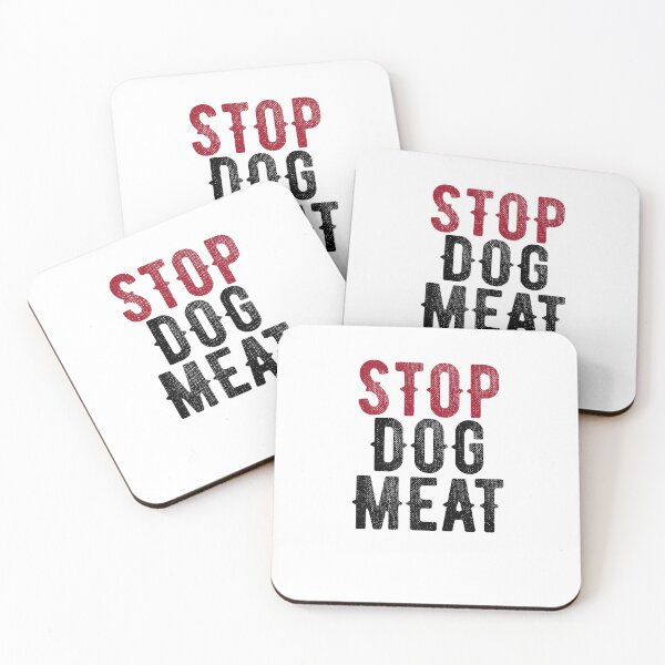 Item preview, Stop Dog Meat Protest designed and sold by TrndSttr.