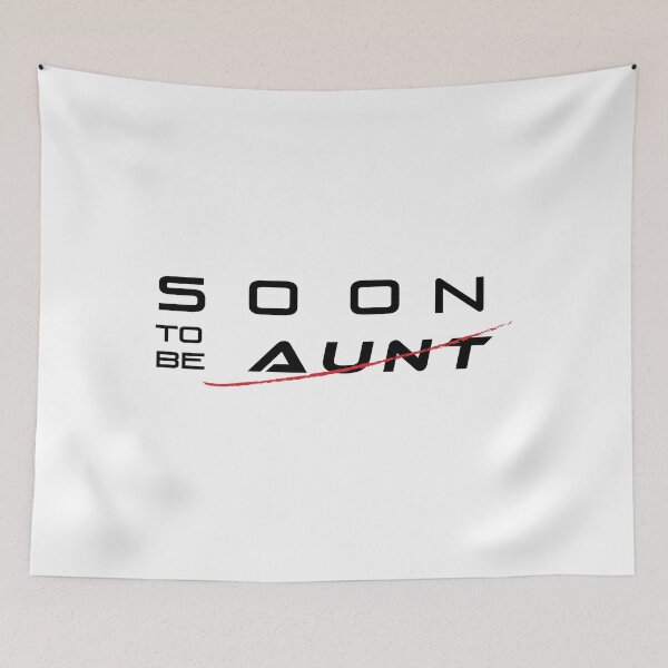 Item preview, Soon To Be Aunt – Funny Family Gift designed and sold by karibov.
