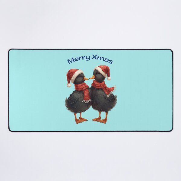 Item preview, A Very Quacky Christmas Kiss – Romantic Duck Christmas designed and sold by zoocore.