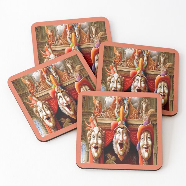 Item preview, Commedia Dell'arte Masks designed and sold by daweave77.