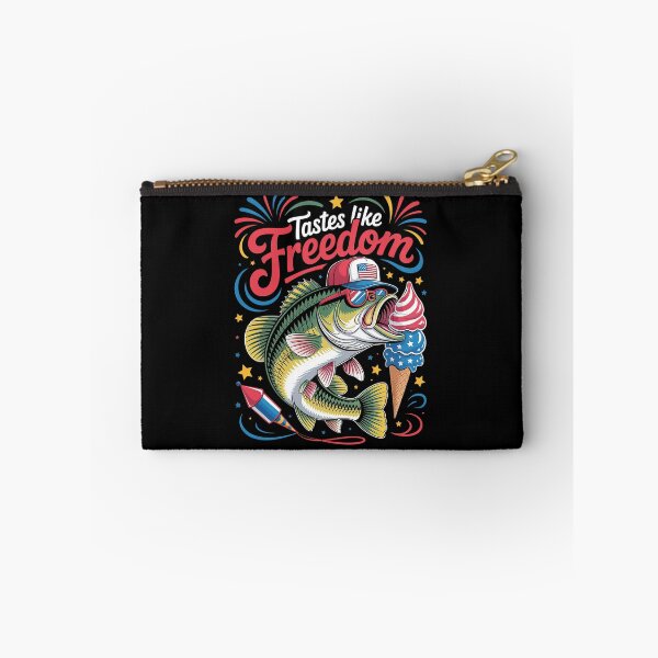 Item preview, Tastes Like Freedom Bass Fishing 4Th Of July  designed and sold by MeowtivationP.