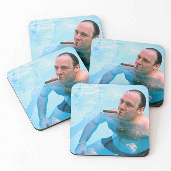 Item preview, The Sopranos - Tony "Cigar in Pool" designed and sold by Poison Peach.