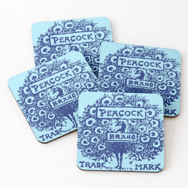 Item preview, Peacock Brand Wood Cut From Vintage Postcards designed and sold by Liberty Lists.