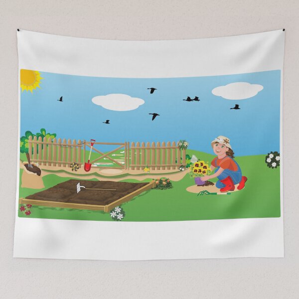 Item preview, Gardening Mode On – Funny Plant Lover Quote Design designed and sold by PixelWaveBD.