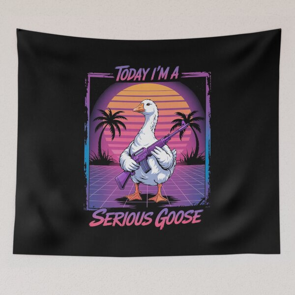 Item preview, Today I'M A Serious Goose designed and sold by MeowtivationP.