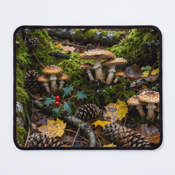 Artikelvorschau, Magical Mushroom Forest entworfen und verkauft von SynthStitch.