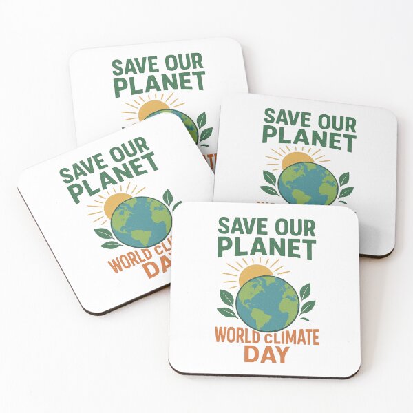 Item preview, Save Our Planet – World Climate Day designed and sold by izabile.