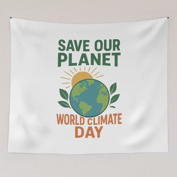 Item preview, Save Our Planet – World Climate Day designed and sold by izabile.