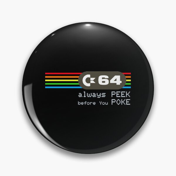 Item preview, C64 - Peek Before You Poke  designed and sold by dragonnning.