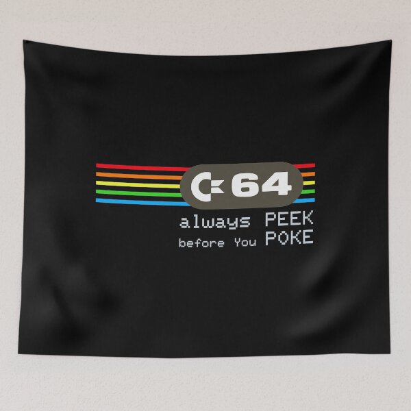 Item preview, C64 - Peek Before You Poke  designed and sold by dragonnning.