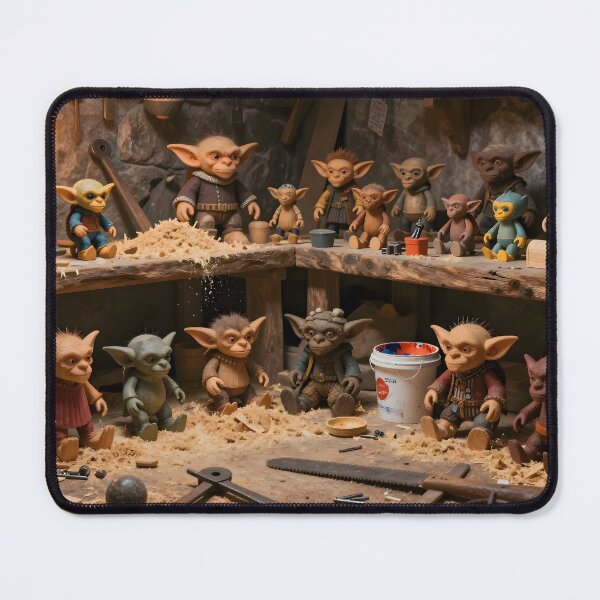 Aperçu de l'œuvre Goblin Toy Workshop créée et vendue par SynthStitch.