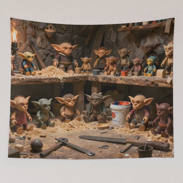 Item preview, Goblin Toy Workshop designed and sold by SynthStitch.