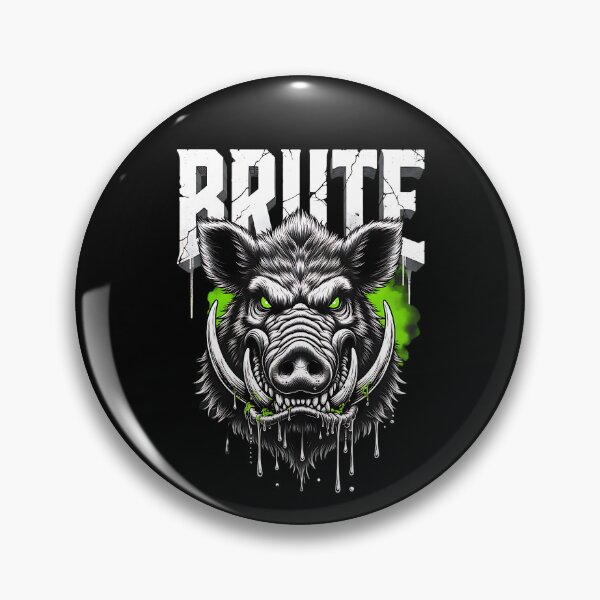 Item preview, BRUTE – Fierce Wild Boar Savage Strength designed and sold by Taans-Creation.