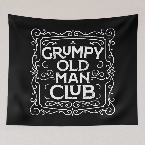 Item preview, Grumpy Old Man Club designed and sold by PaulSDesign.