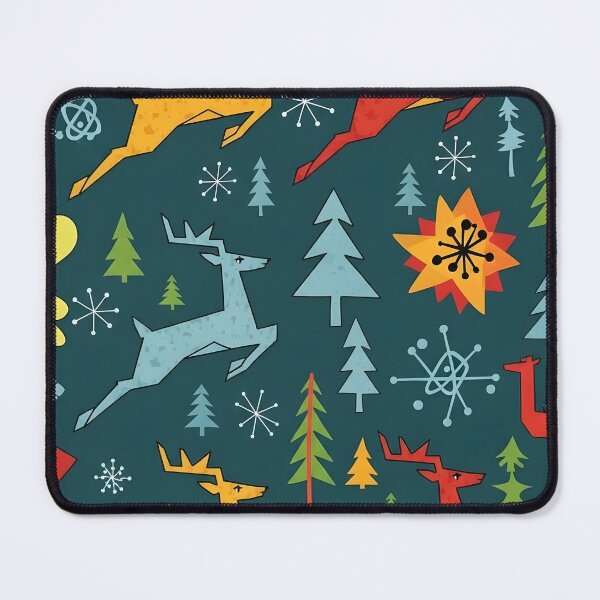 Item preview, Atomic Reindeer Retro Christmas Pattern designed and sold by RBCTk.