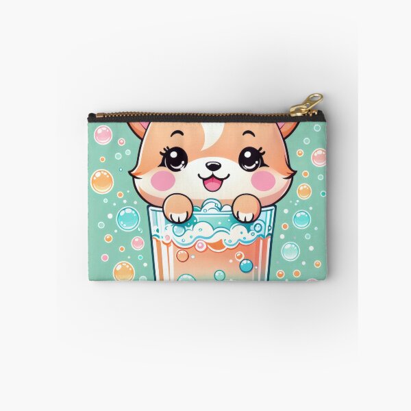 Item preview, Kawaii Shiba Inu in Soda Bottle – Cute Pastel Chibi Dog Design designed and sold by Visualynx.