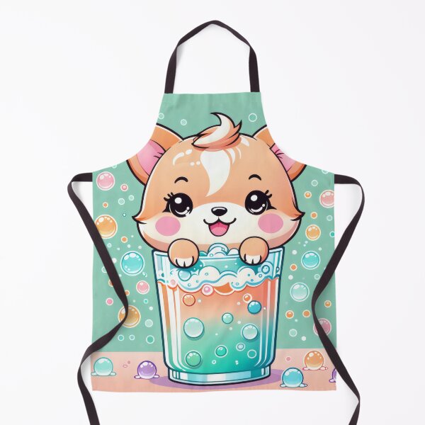 Item preview, Kawaii Shiba Inu in Soda Bottle – Cute Pastel Chibi Dog Design designed and sold by Visualynx.