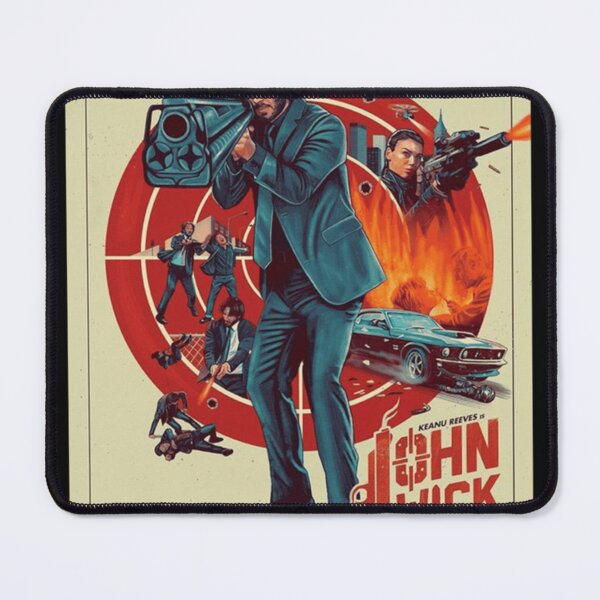 Item preview, John Wick the Movies Vintage Action Poster designed and sold by ParkerLarry.
