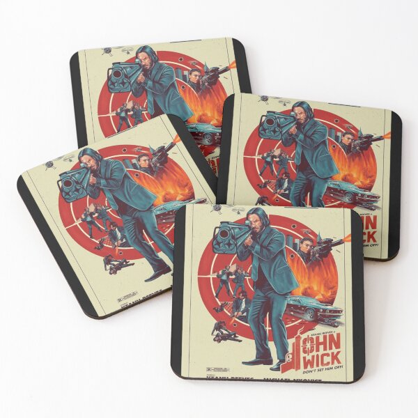 Item preview, John Wick the Movies Vintage Action Poster designed and sold by ParkerLarry.