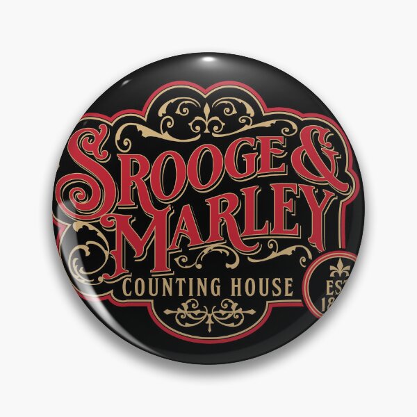 Item preview, Scrooge and Marley Vintage Counting House Design, A Christmas Carol, Charles Dickens designed and sold by SleeplessLady.