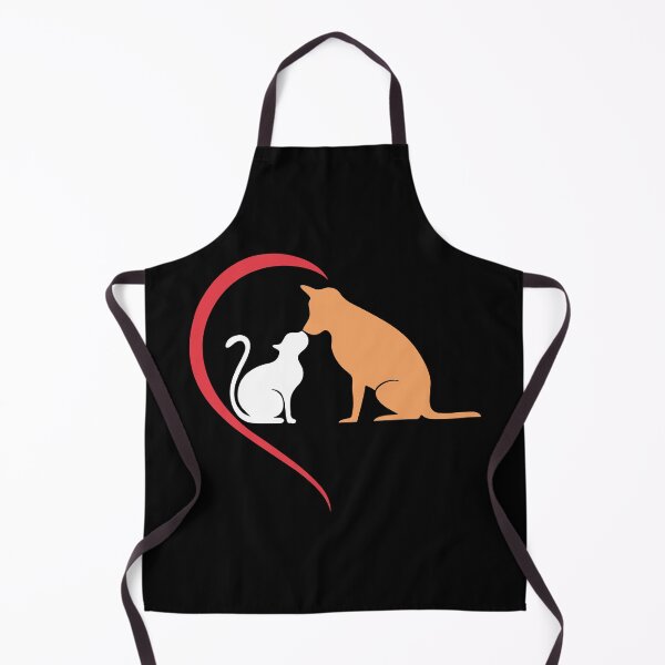 Item preview, Cat Dog Best Friends – Pet Lover Gift Design designed and sold by PixelWaveBD.