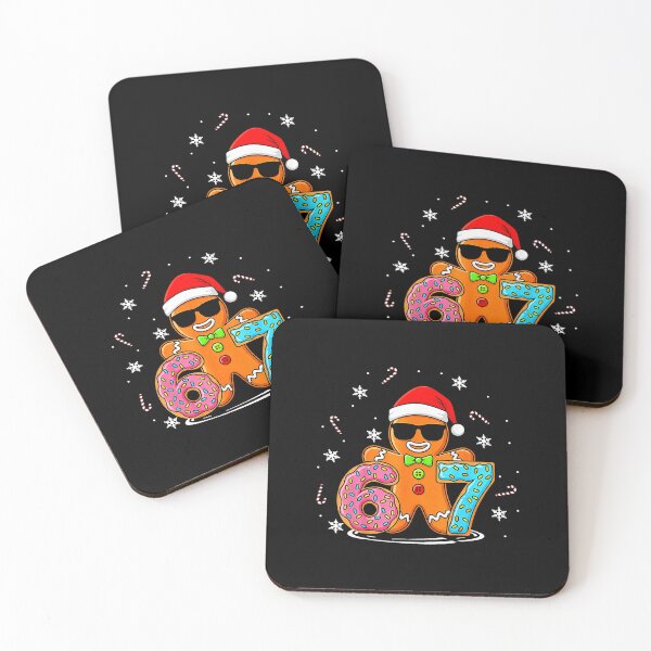 Artikelvorschau, Lustiges Lebkuchen-Eiscreme-Drip-Weihnachten 67 Sechs Sieben entworfen und verkauft von JEFDodsonArt.