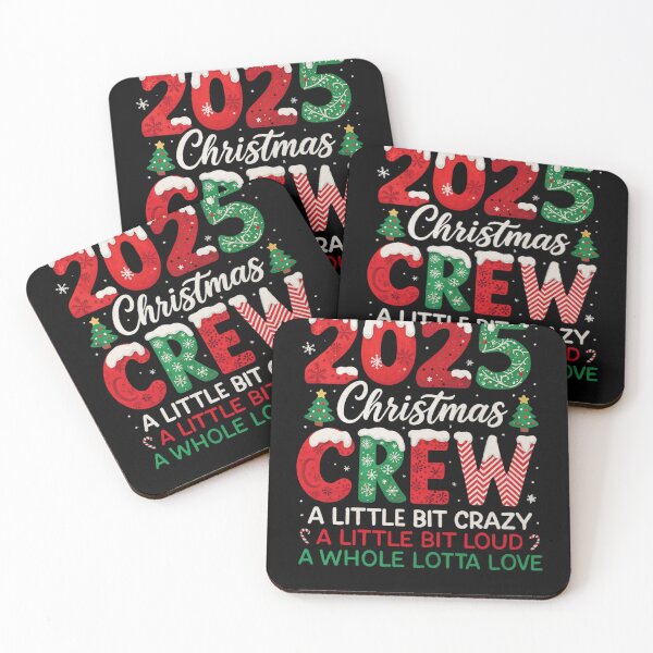 Item preview, 2025 Christmas Crew Family Matching Holiday Crazy Loud Love designed and sold by love3617.