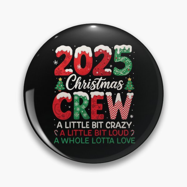 Item preview, 2025 Christmas Crew Family Matching Holiday Crazy Loud Love designed and sold by love3617.