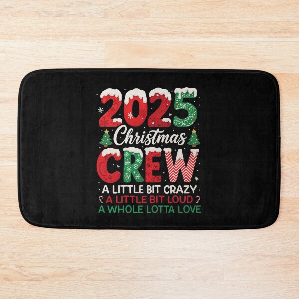 Item preview, 2025 Christmas Crew Family Matching Holiday Crazy Loud Love designed and sold by love3617.