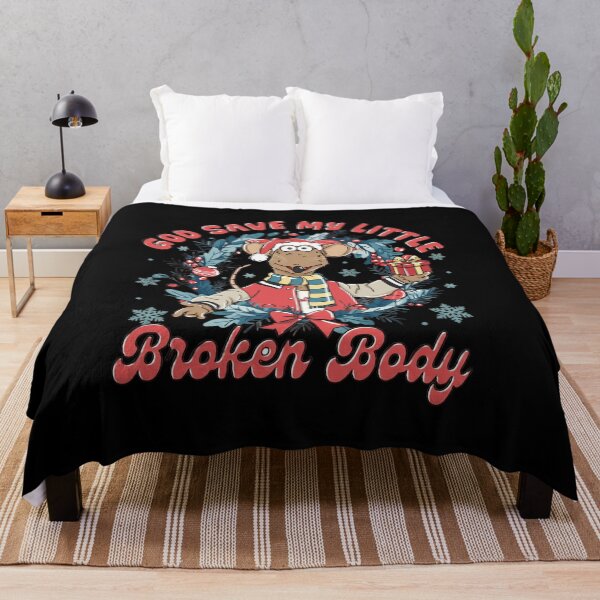 Item preview, Funny God Save My Little Broken Body Christmas  designed and sold by ferminhays.