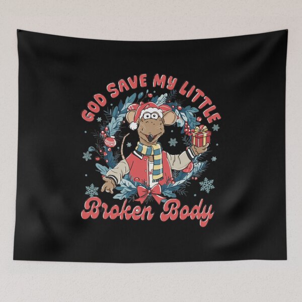 Item preview, Funny God Save My Little Broken Body Christmas  designed and sold by ferminhays.