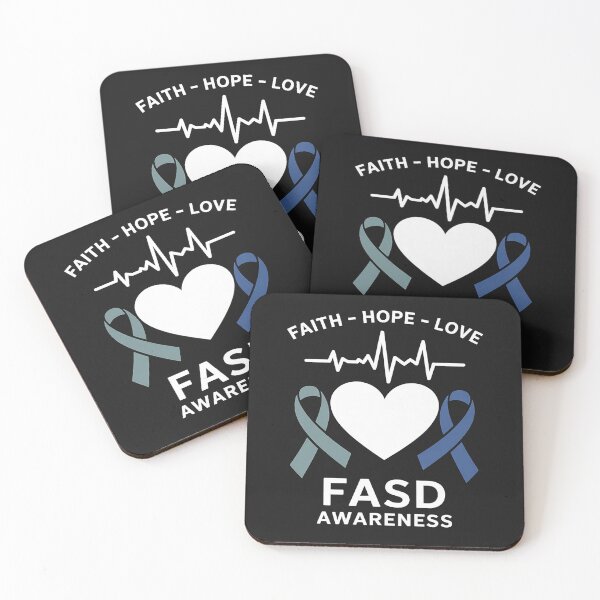 Item preview, Fetal Alcohol Spectrum Disorder FASD Awareness 4 designed and sold by LegendsArt75.