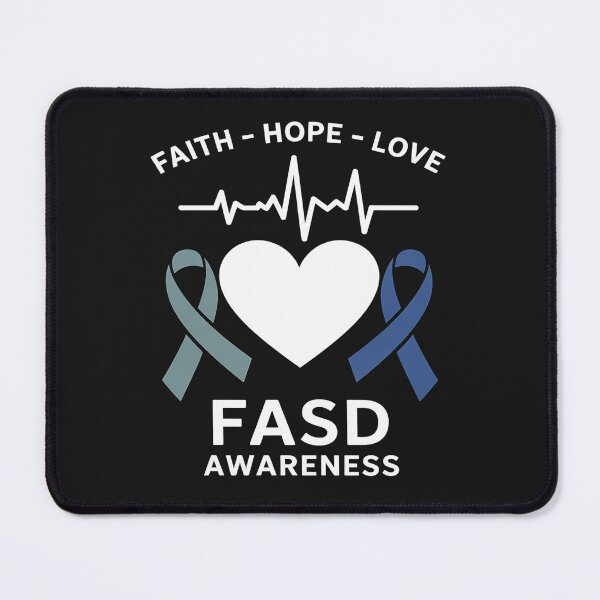 Item preview, Fetal Alcohol Spectrum Disorder FASD Awareness 4 designed and sold by LegendsArt75.