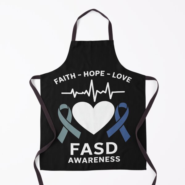 Item preview, Fetal Alcohol Spectrum Disorder FASD Awareness 4 designed and sold by LegendsArt75.