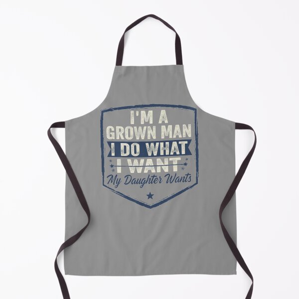 Item preview, I'm A Grown Man I Do What My Daughter Wants T-Shirt, funny dad humor gift, distressed vintage fathers day graphic tee designed and sold by Kukiishop.