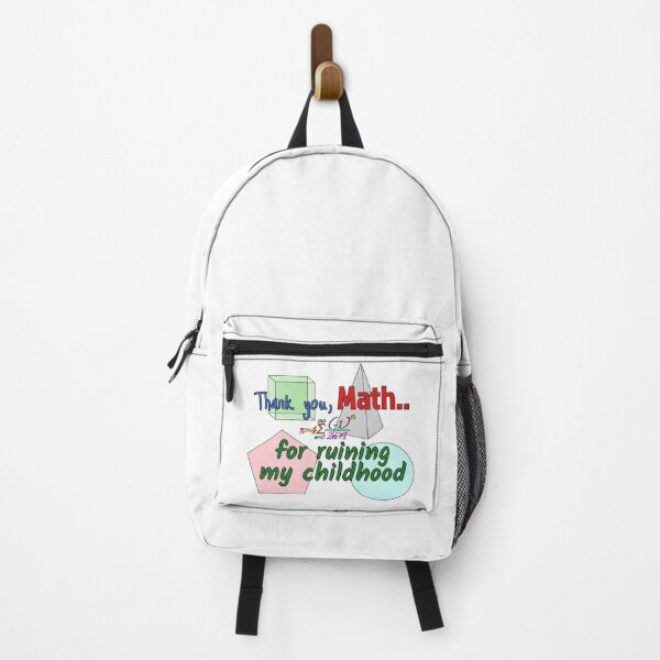Item preview, “Thank You, Math, for Ruining My Childhood” – Funny Student Humor Design designed and sold by enblenien.