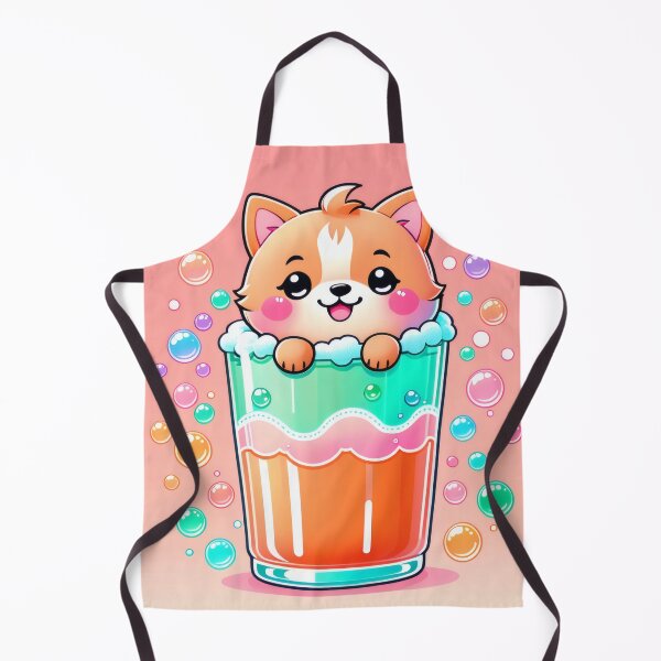 Item preview, Kawaii Shiba Inu in Soda Bottle – Cute Pastel Chibi Dog Design designed and sold by Visualynx.
