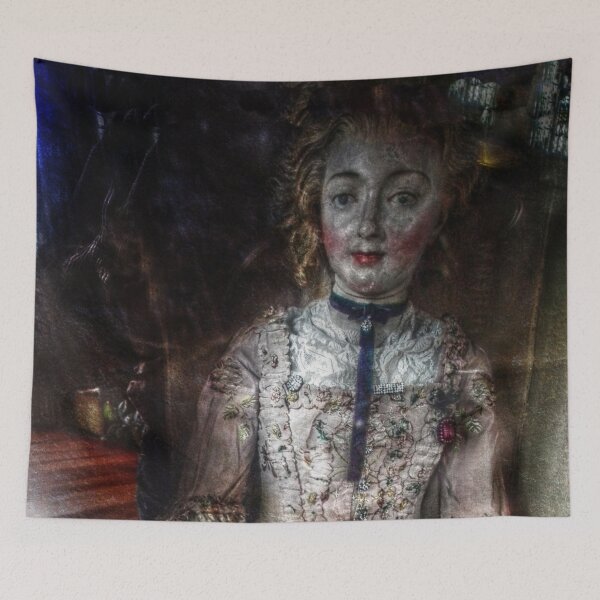 Item preview, Vintage Victorian doll. Spooky designed and sold by KALEIDOSCOPE UK.