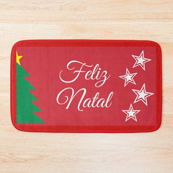 Item preview, Cartão Feliz Natal – Design Vermelho com Árvore e Estrelas designed and sold by katerin17.