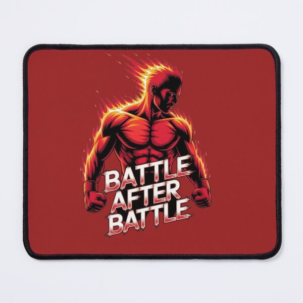 Item preview, Battle Fire Strength Muscular Typography Warrior Flame Power designed and sold by Kony83.