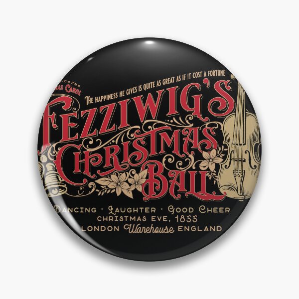 Item preview, Fezziwig’s Christmas Ball Vintage Holiday Illustration, christmas carol, charles dickens designed and sold by SleeplessLady.