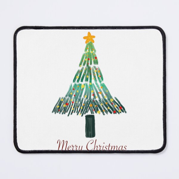 Item preview, Christmas tree postcard digital design designed and sold by tenkenryujin.