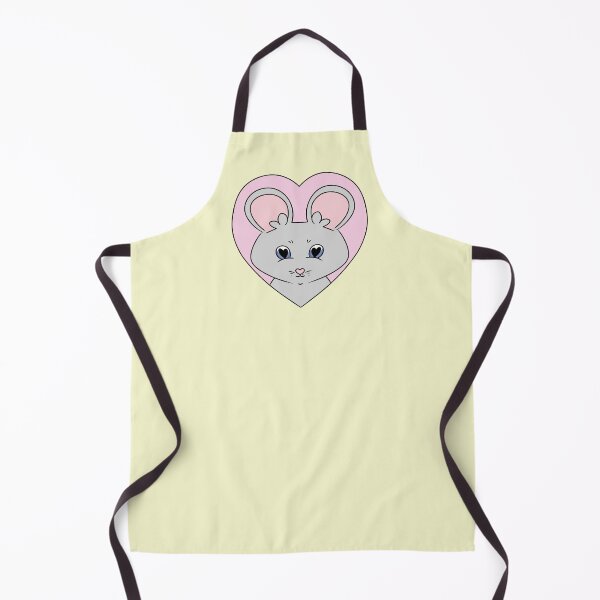 Item preview, Cute Mouse Heart Gift for Mice Lovers designed and sold by HugSomeNettles.