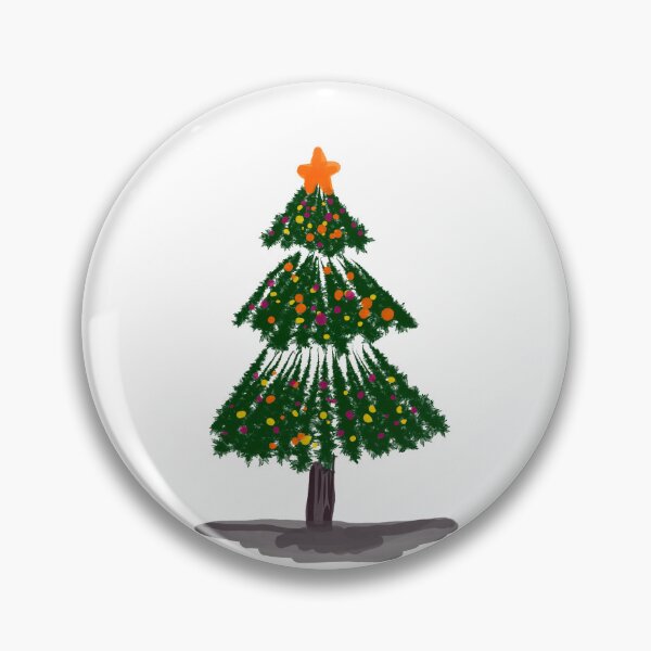 Item preview, 02 Christmas tree postcard digital design  designed and sold by tenkenryujin.