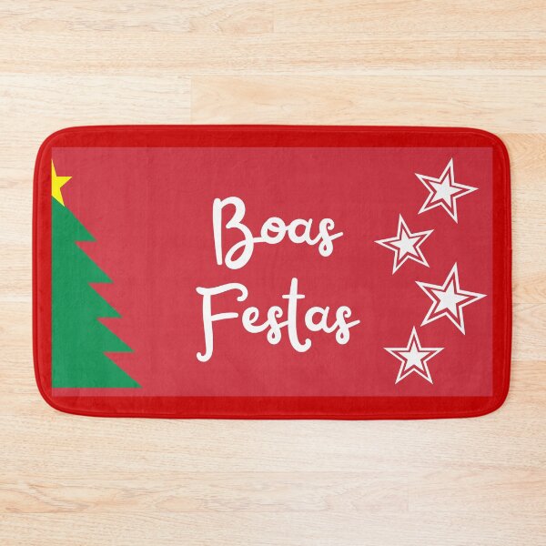 Item preview, Cartão Boas Festas – Tema Vermelho com Árvore de Natal e Estrelas designed and sold by katerin17.