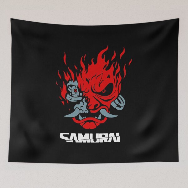 Item preview, Samurais Retro Japanese Gaming 2077  designed and sold by castyabionen.