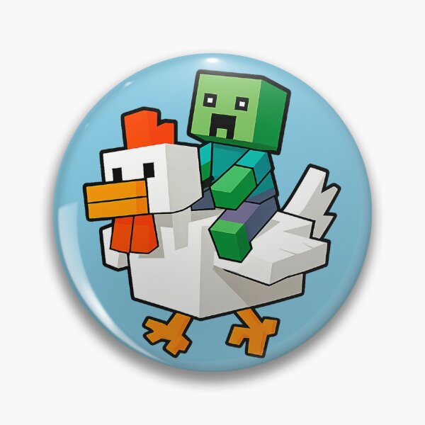 Item preview, Chicken Jockey Baby Zombie Minecraft designed and sold by Nelloo12.